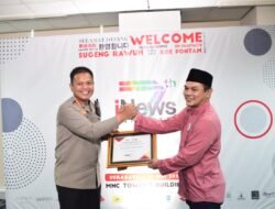 Kapolresta Sidoarjo Terima Penghargaan di Tujuh Tahun iNews