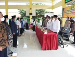 Kapolresta Sidoarjo Cangkrukan Kamtibmas Jelang Pilkades di Wonoayu