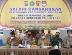 Kapolresta Sidoarjo Apresiasi Komitmen Masyarakat Sukseskan Pilkades