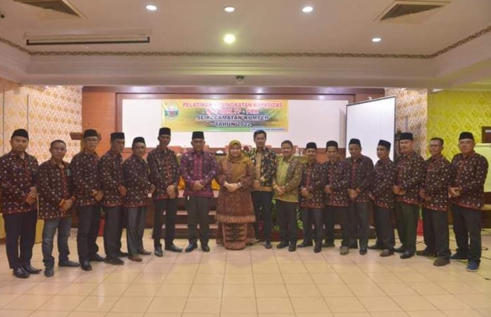 Bupati Muaro Jambi Buka Secara Resmi Pelatihan Peningkatan BPD Dan TP-PKK