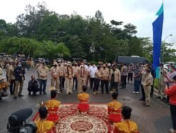 Wakil Bupati Muaro Jambi BBS Di Dampingi Ketua MPR RI Bambang Soesatyo Lepas Peserta Sumatra Tribute Jambi-Medan