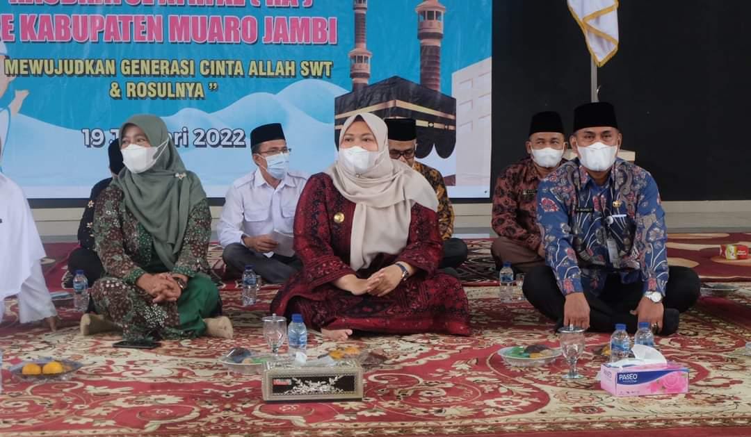 Bupati Muaro Jambi Buka Secara Resmi Peragaan Manasik Haji Raudhatu Athfal (RA)