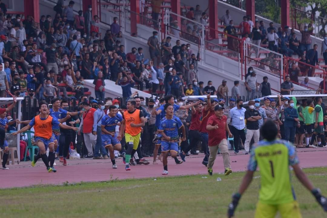 Wakil Bupati Muaro Jambi BBS Beri Dukungan Kepada Team Sepak Bola Muaro Jambi