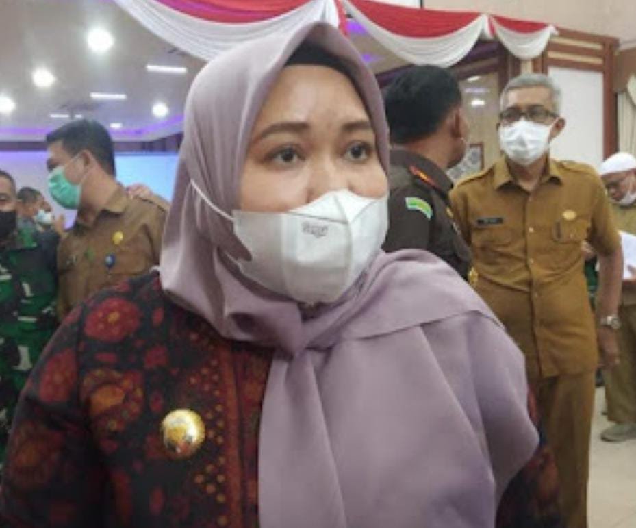 Bupati Muaro Jambi Gelar Rapat Koordinasi Percepatan Vaksinasi Covid 19 Bersama Forkopimda