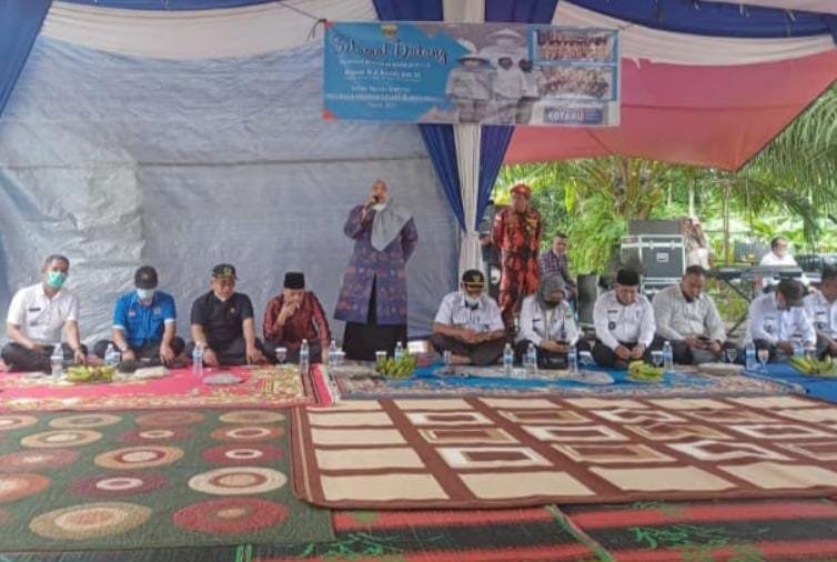 Bupati Muarojambi Hadiri Acara Peresmian Program Kota Tanpa Kumuh