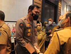 Ratusan Personel Polda Lampung Backup Pengamanan Kegiatan APEKSI