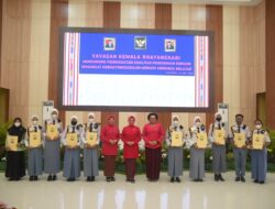 Polda Lampung Hadiri Kegiatan HUT ke-42 Yayasan Kemala Bhayangkari