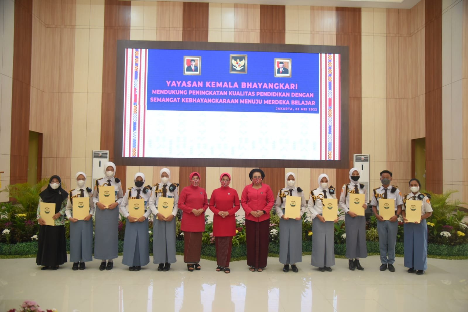 Polda Lampung Hadiri Kegiatan HUT ke-42 Yayasan Kemala Bhayangkari