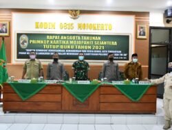 Dandim 0815/Mojokerto Buka RAT Primkop KMS 2021