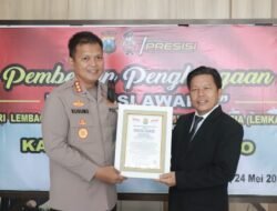 Wujudkan Pelayanan Prima, Polresta Sidoarjo Raih Presisi Award dari Lemkapi