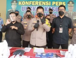 BEROPERASI 4 BULAN DI SIDOARJO , KURIR NARKOBA DITANGKAP POLISI