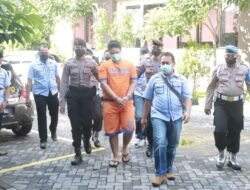 BEROPERASI 4 BULAN DI SIDOARJO , KURIR NARKOBA DITANGKAP POLISI