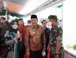 Wabup Subandi Hadiri Sekaligus Membuka May Day Job Fair 2022 di Alun - Alun Kabupaten Sidoarjo