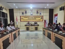 Jelang Operasi Sikat Krakatau 2022, Polres Tanggamus Gelar Larpraops