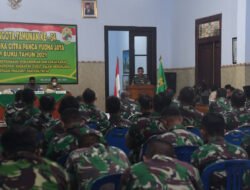Kasilog Korem 082/CPYJ Secara Resmi Buka RAT Primkop Kartika Citra Panca Yudha Jaya Tutup Buku Tahun 2021