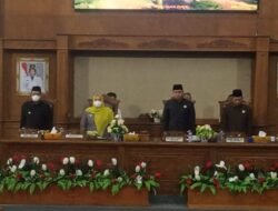 DPRD Muaro Jambi Menggelar Rapat Paripurna Dalam Rangka Penyampaian Secara Resmi LKPJ Tahun 2021