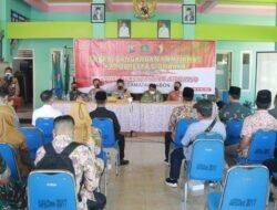 Wujudkan Kondusifitas Pilkades, Kapolresta Sidoarjo Cangkrukan Kamtibmas di Jabon