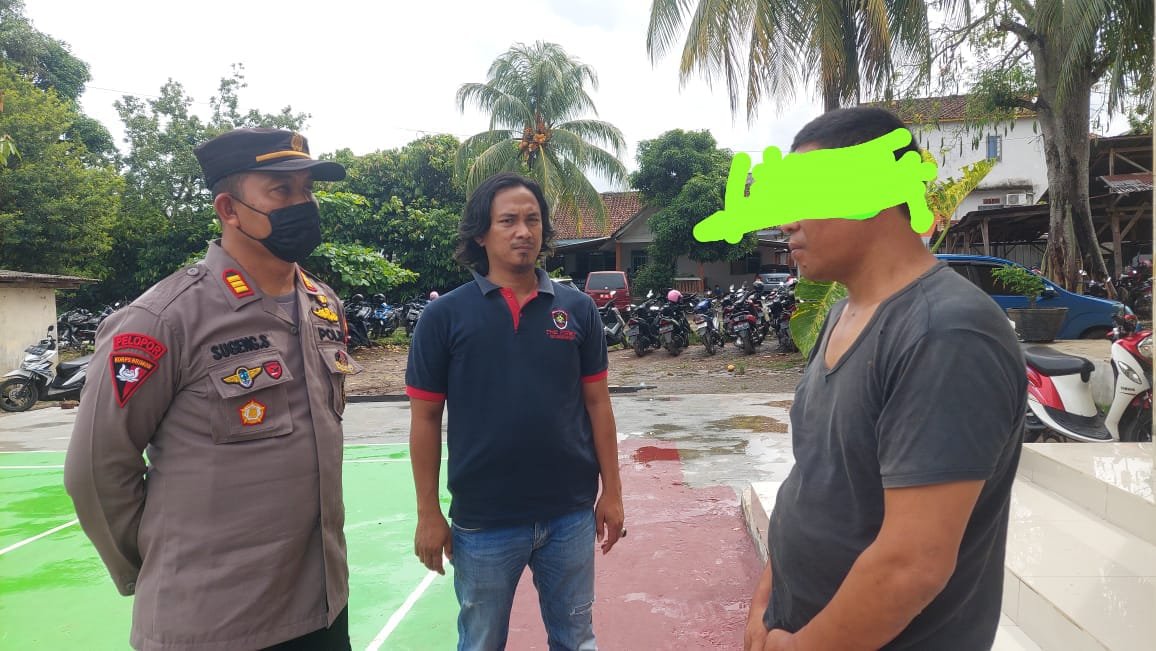 Polsek Kota Agung Dibackup Tekab 308 Polres Tanggamus Tangkap DPO Pembobol Rumah