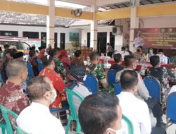 Cangkrukan Kamtibmas di Desa Pamotan, Kapolresta Sidoarjo Ingatkan Pelanggaran Pilkades