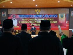 8 Pengawas Sekolah Kota Mojokerto Dikukuhkan, Berikut Daftar Namanya