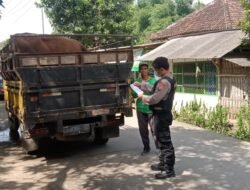 Antisipasi Masuknya PMK, Polresta Mojokerto Pantau RPH