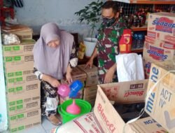 Koramil 0815/18 Gondang Lakukan Pengecekan HET Migor