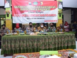 Camat Krembung Apresiasi Jaminan Keamanan dan Layanan Masyarakat Jelang Pilkades