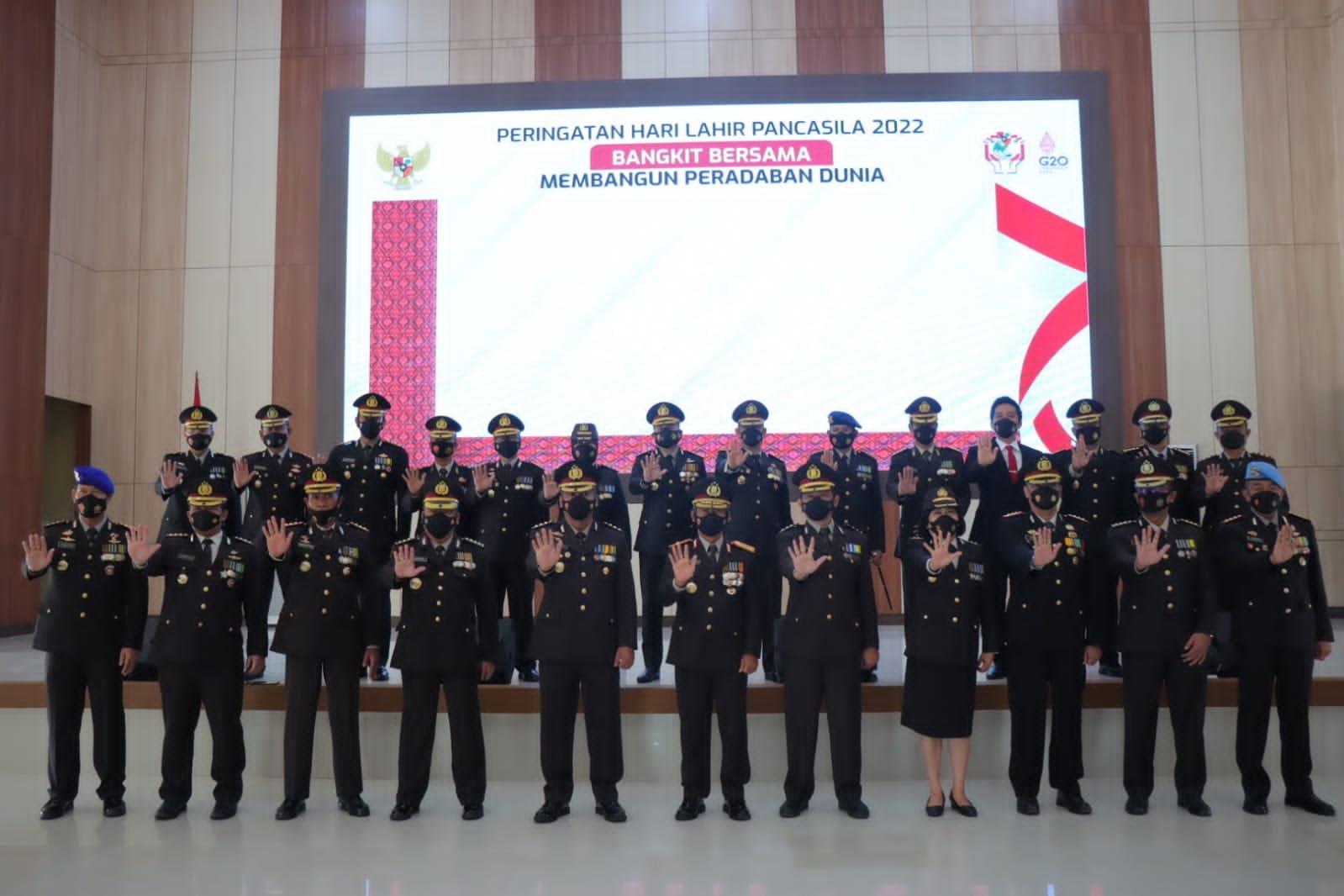 Wakapolda Lampung Ajak Membumikan Pancasila Dalam Kehidupan Bermasyarakat Berbangsa Dan Bernegara