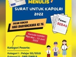 Siswa STP KU Wonoayu Sidoarjo Menulis Surat Untuk Kapolri 2022