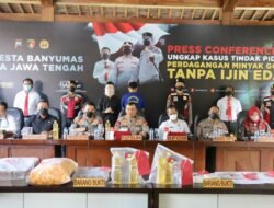 Peredaran Minyak Goreng Kemasan Tanpa Ijin Edar Digulung Polda Jateng