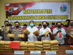 Dalam Kurun Waktu 1 Bulan Terakhir, Polda Lampung Berhasil Selamatkan 1300 Orang dari Peredaran Narkotika