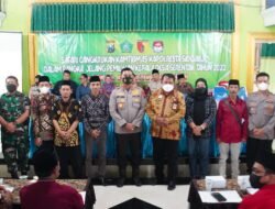 Cangkrukan Kamtibmas Hadapi Pilkades Dipungkasi dengan Ikrar Damai