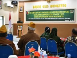 Komsos Bersama KBT, Kodim 0815/Mojokerto Satukan Komitmen Jaga Pancasila