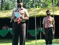 Dandim 0815/Mojokerto Resmi Tutup Perkemahan Saka Wira Kartika