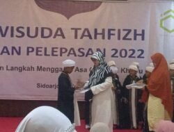 STP KU Wonoayu Sidoarjo Gelar Wisuda Tahfizh Dan Pelepasan 2022