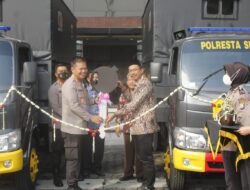 Pemkab Sidoarjo Bantu Polresta Sidoarjo 2 Truk Operasional