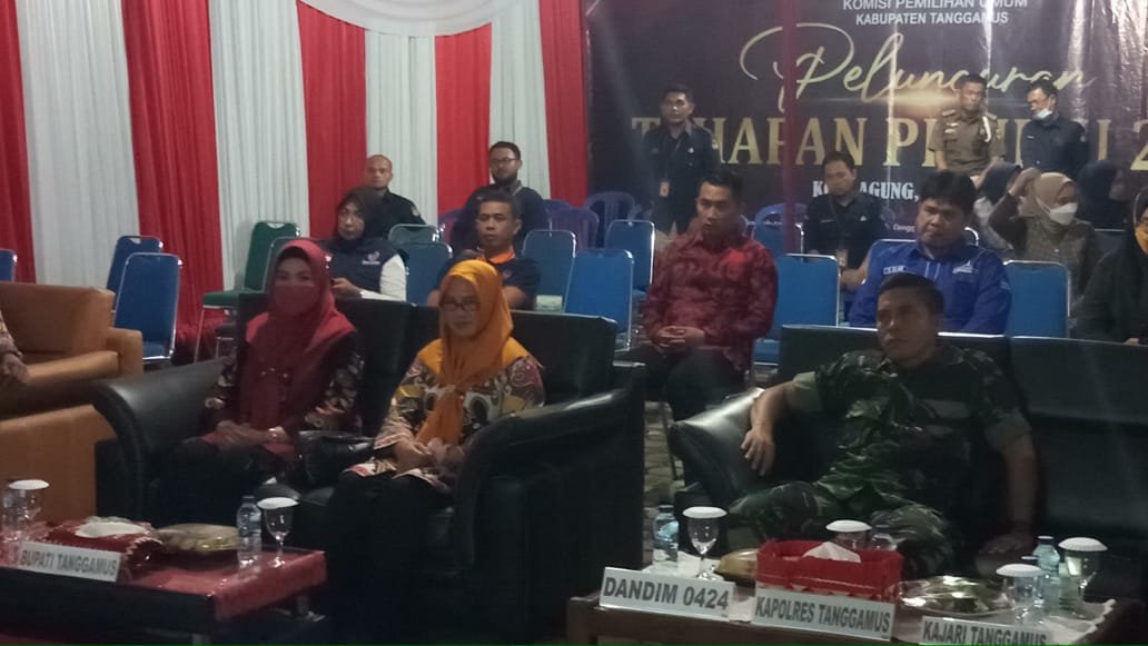 Bunda Dewi Menghadiri Peluncuran Tahap Pemilu 2024 Secara Virtual