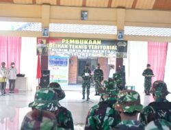 Asah Kemampuan Pembinaan Wilayah, Kodim 0815/Mojokerto Gelar Latnister