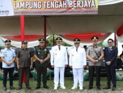 Jajaran Forkompinda Lampung Tengah Rayakan Hari Jadi ke 76 Bersama