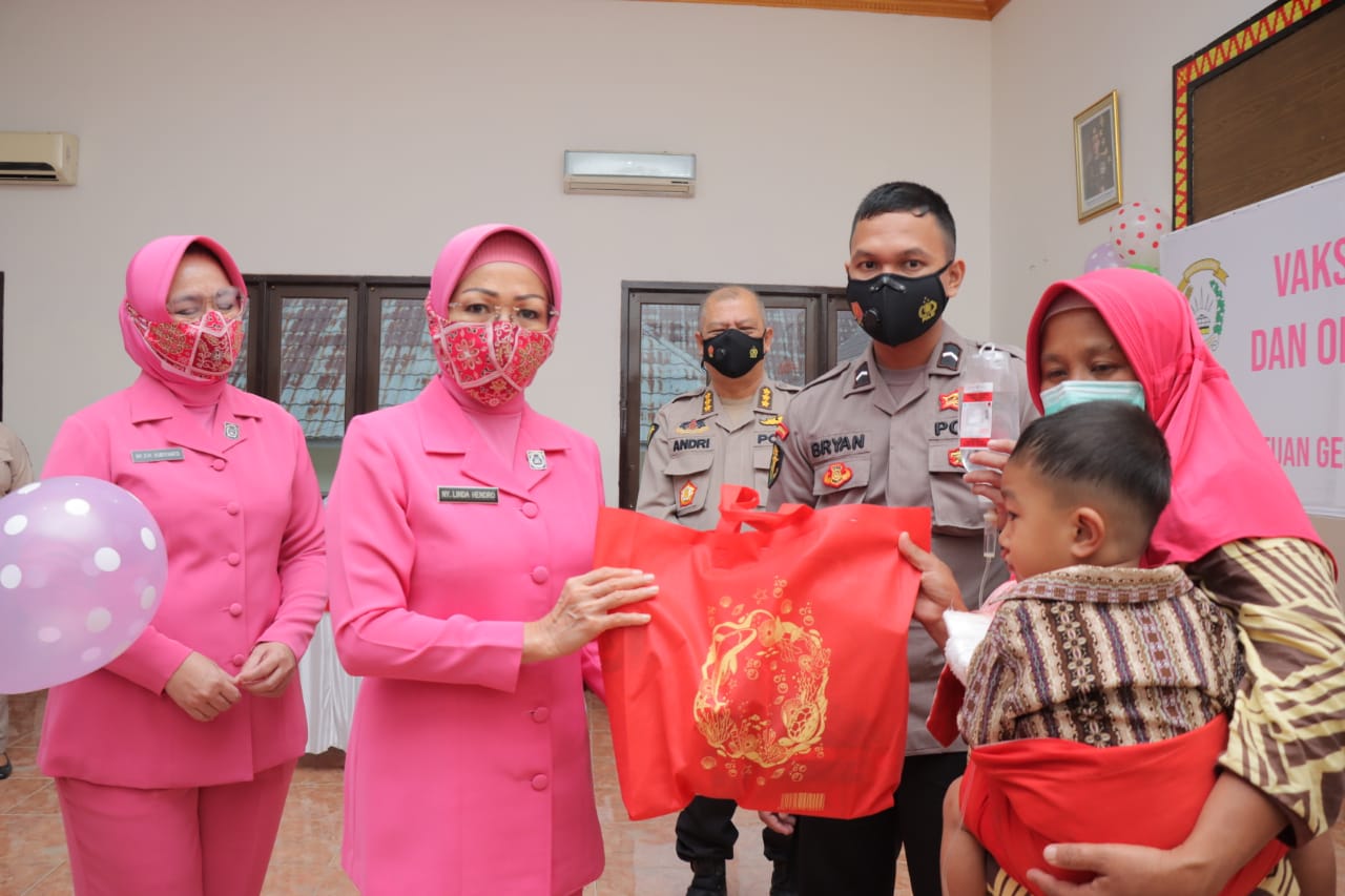 Bhayangkari Daerah Lampung Gelar Bhakti Kesehatan Operasi Celah Bibir Sumbing Dalam Rangka HKGB ke-70