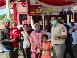 Polres Lampung Tengah Melaksanakan Pendampingan Dua Peserta Untuk Skrining Bibir Sumbing