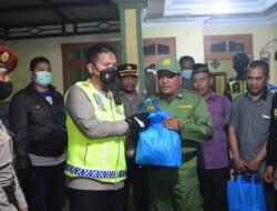 Kendarai Motor, Kapolresta Sidoarjo Patroli Malam Jelang Pilkades