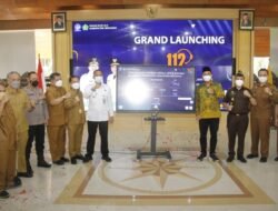 Bupati Sidoarjo Melaunching Call Center 112, Layanan 24 Jam Respon Cepat