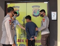 Tersangka Pencurian HP Keluarga Pasien RSUD-BM Dibekuk Polsek Kota Agung