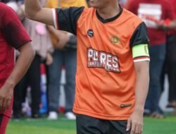 Tournamen Mini Soccer Kapolda Cup 2022, Polres Lampung Tengah Menang Telak 4 - 0 dari Polres Lampung Selatan