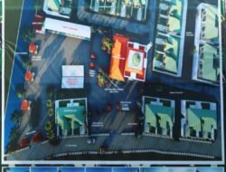 Maket Revitalisasi Makam Ulama Pondok Pesantren Sono Sidoarjo, Parkir Luas Ada Pendoponya