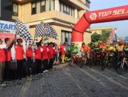 Fun Bike Semarak Bhayangkara Sidoarjo dengan Layanan Publik