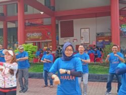 Peringati Hari HANI 2022 BNNP Dan BNNK Adakan Acara Gowes Serta Senam Masal Dengan Tema "Senam Bersinar"