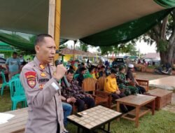 Adakan Turnamen Sepak Bola Raden Intan Cup Ke 1 /U 15 Jajaran Polsek Bangun Rejo Dan Polres Lampung Tengah Harapkan Cetak Bibit Hingga Berkelas Internasional