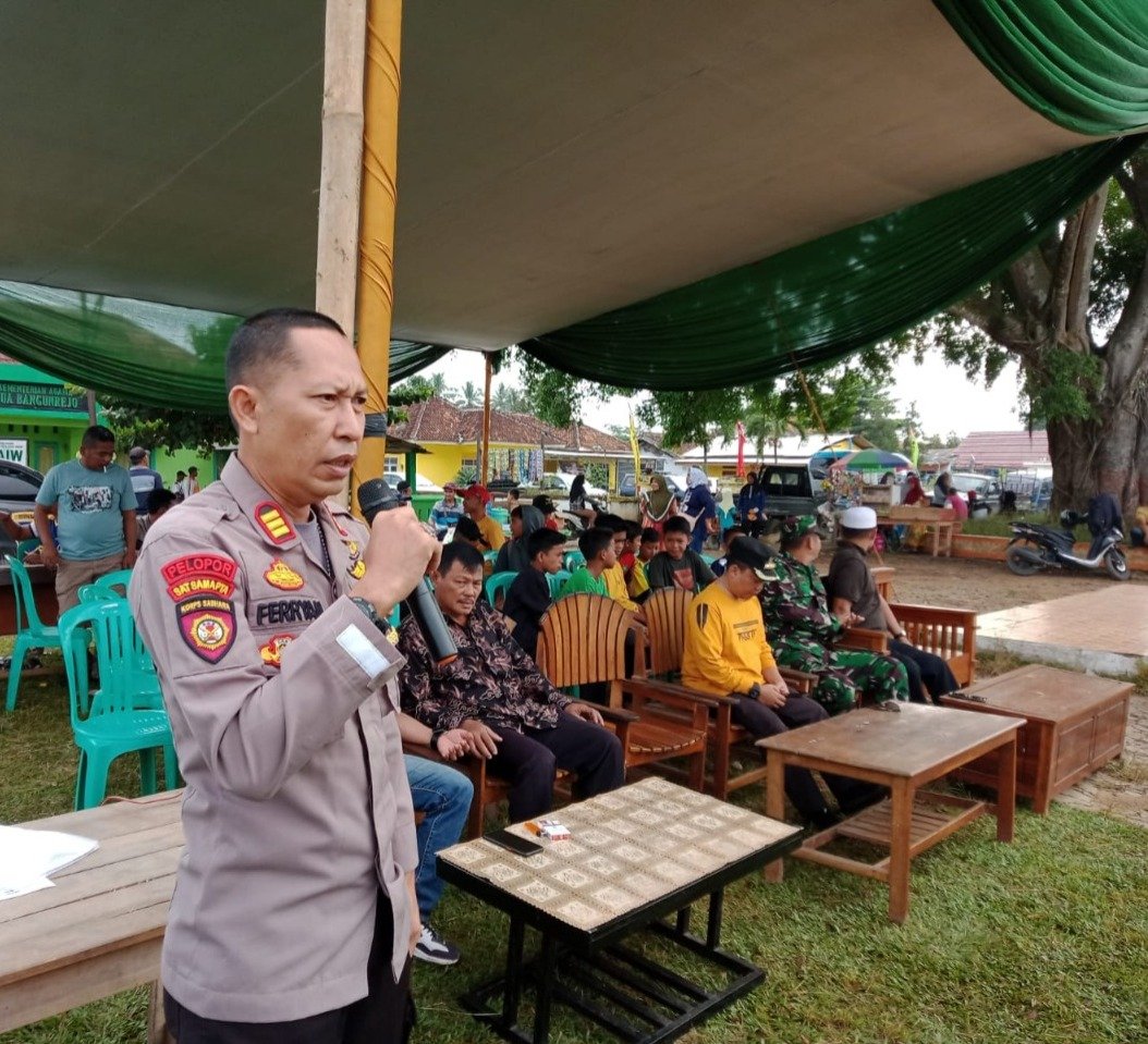 Adakan Turnamen Sepak Bola Raden Intan Cup Ke 1 /U 15 Jajaran Polsek Bangun Rejo Dan Polres Lampung Tengah Harapkan Cetak Bibit Hingga Berkelas Internasional